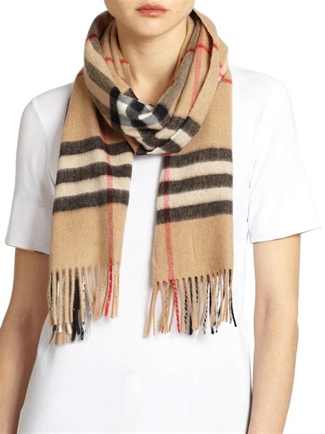 authentic burberry cashmere scarf|burberry classic check cashmere scarf.